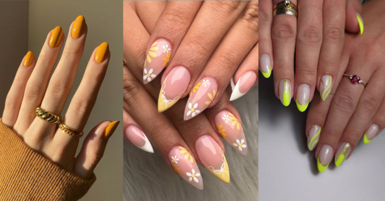 10 Sunny Yellow Nails That Brighten Your Mood and Your Look