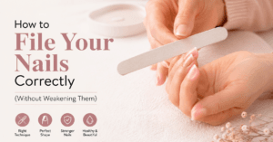 How to File Your Nails Correctly (Without Weakening Them)