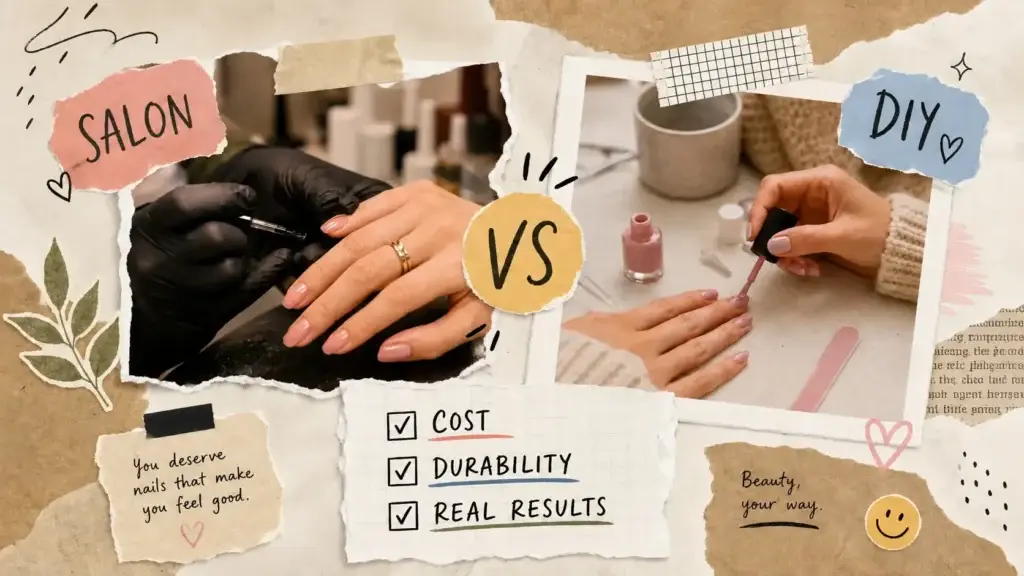 alon vs DIY Manicure: Real Cost, Wear Time & Results