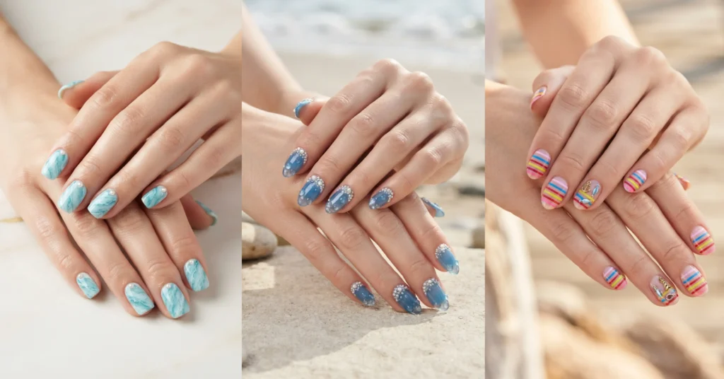 12 Funky Beach Nail Ideas for 2026: Bold Vacation Manicures