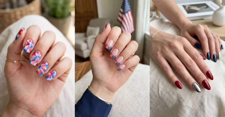10 Easy 4th of July Nail Ideas for a Festive Red, White, and Blue Manicure