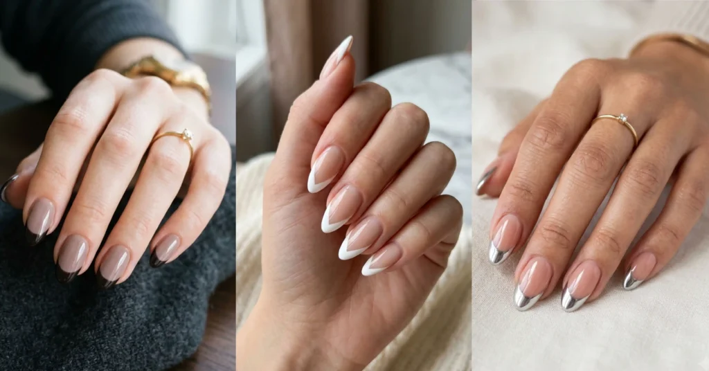 french tip nail ideas