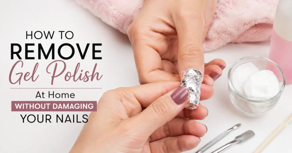 How to Remove Gel Polish at Home Without Damaging Your Nails