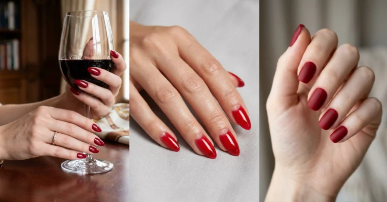 If you take one thing from this list, let it be this: you don't need to be a red-nails person to wear red nails. You just need the right red — and now you know how to find yours in about ten seconds flat, using nothing but your wrist veins and your favorite lipstick. Start with the glossy true red if you're unsure. It's been working since 1932, and it isn't about to stop for any of us.