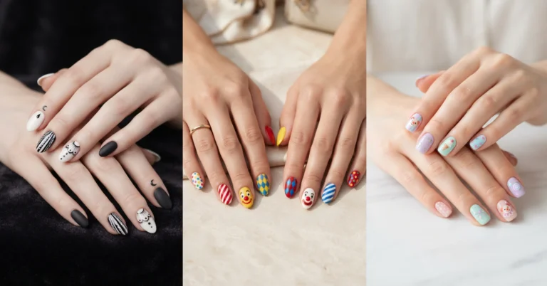 Clown Nails Ideas That Look Playful