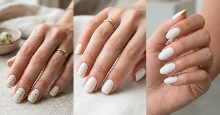 13 White Nail Ideas for a Clean and Elegant Look