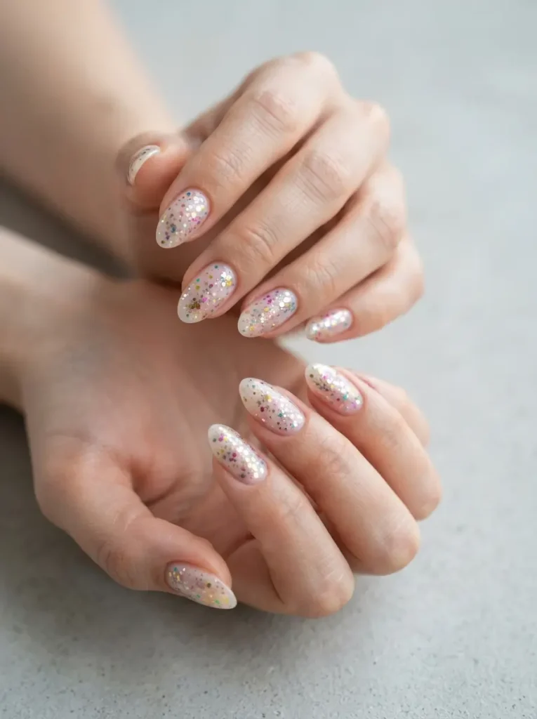Confetti Nails