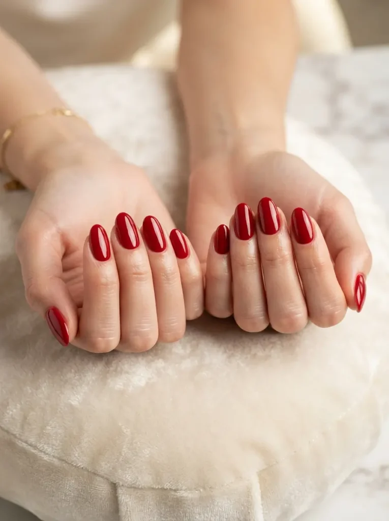 Red Carpet Cherry Red Nails