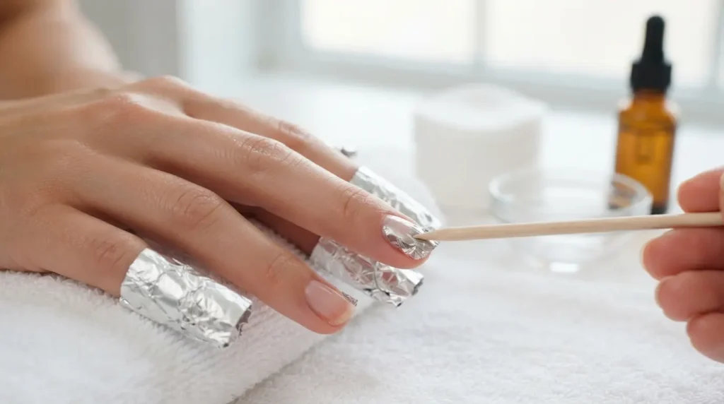 How to Remove Chrome Nails Safely