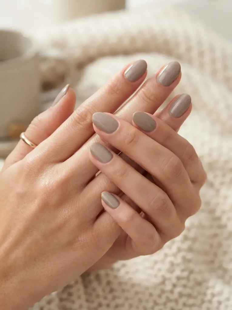 Cashmere Greige Nails