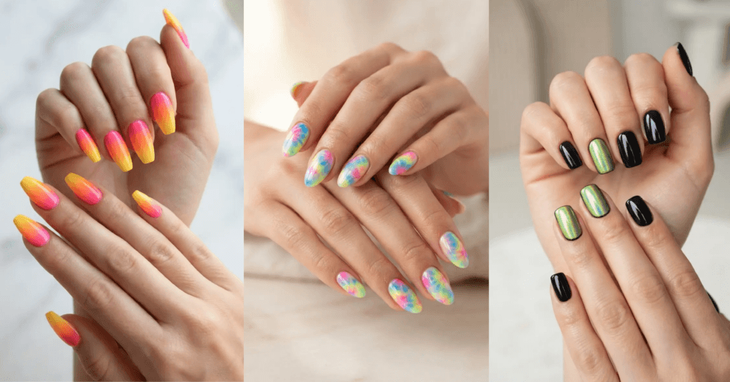 15 Lollapalooza Nail Ideas That Survive Four Days of Festival